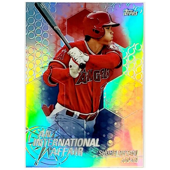 SHOHEI OHTANI ROOKIE REFRACTOR 2018 TOPPS CHROME UPDATE #IA-SO, ANGELS, DODGERS! - Picture 3 of 3